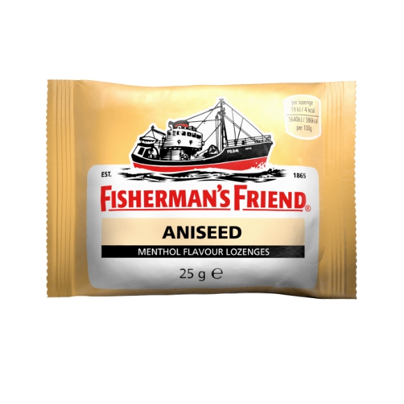 Fishermans Friend Cough Drops - Aniseed 25g
